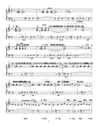 Voodoo Doll Comes At Night Piano Solo scores gallery preview page 3