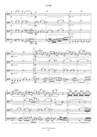 Saviour! Thy Dying Love (For Cello Quartet) String Quartet scores gallery preview page 4