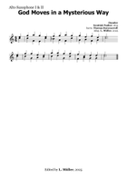 God Moves in a Mysterious Way - for Beginner Orchestra with chords Large Ensemble scores gallery preview page 6
