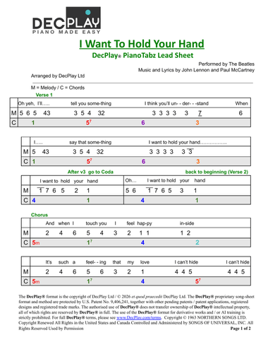 I Want To Hold Your Hand