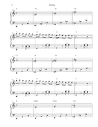 Skating Piano Solo scores gallery preview page 3