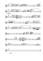 The Power Of Love Tenor Saxophone scores gallery preview page 3