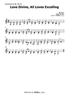 Love Divine, All Loves Excelling - for Beginner Orchestra Large Ensemble scores gallery preview page 6