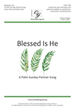 Accompaniment CD for CGA1796 Blessed Is He (A Palm Sunday Partner Song) by Vivian Hare