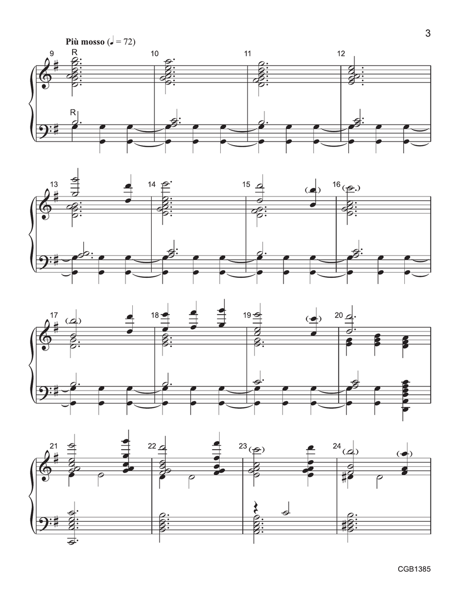 Hope and Peace: Advent Reflection (3-5 octaves) by Cathy Moklebust 5-Octaves - Digital Sheet Music page 3