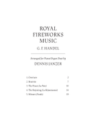 Royal Fireworks Music: Piano and Organ Duet Organ scores gallery preview page 3