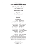 Too Many Sopranos (Piano/Vocal Score) Choir scores gallery preview page 4