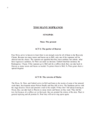 Too Many Sopranos (Piano/Vocal Score) Choir scores gallery preview page 6