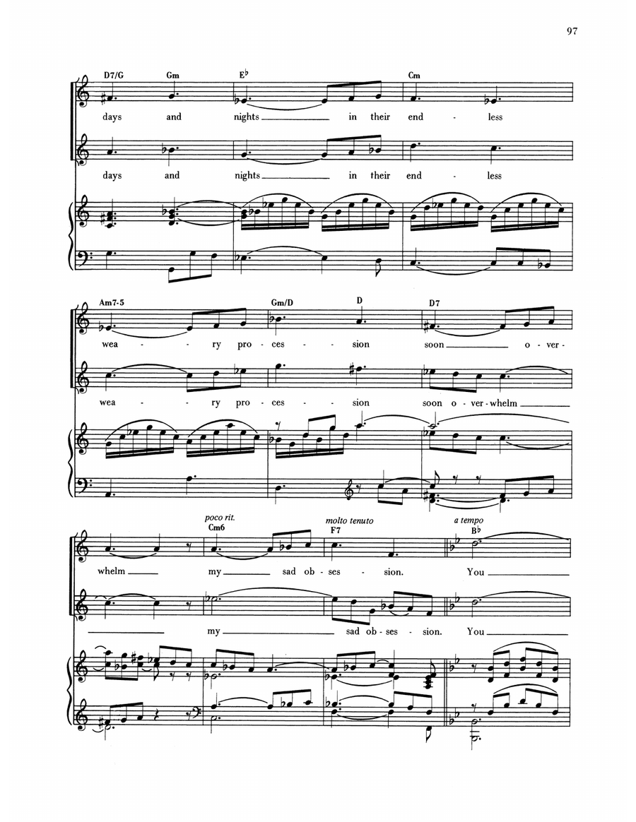 You And I (from Chess) by Benny Andersson Voice - Digital Sheet Music page 3