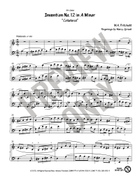 Invention No. 12 in A Minor Piano Method scores gallery preview page 4