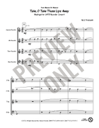 Take, O Take Those Lips Away - Score Only Recorder scores gallery preview page 4