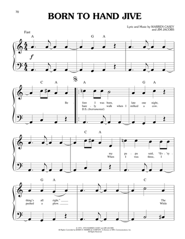 Born To Hand Jive (from Grease)