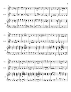 Hark! The Herald Angels Sing - Clarinet Duet and Piano. With Parts. Clarinet Duet scores gallery preview page 3
