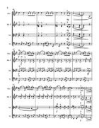 Medley: Bridgerton Main Title with Bad Guy, Thank U, Next, Girls Like You, and Wildest Dreams String Quartet scores gallery preview page 6
