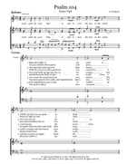 Book of Psalms 4-Part scores gallery preview page 6