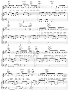 Rise And Fall Easy Piano scores gallery preview page 3