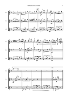 Habanera from Carmen for 2 flutes and alto flute Woodwind Trio scores gallery preview page 3