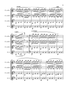 Anticipation Clarinet Quartet scores gallery preview page 3
