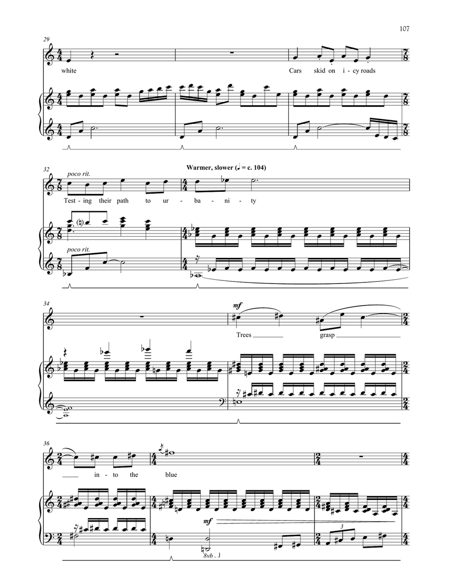 Snow Day Voice - Digital Sheet Music page 4
