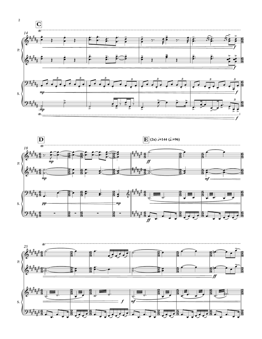 Taming the Beast Chamber Music - Digital Sheet Music page 4