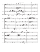Ballo della Battaglia Brass Quartet scores gallery preview page 4