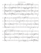 Ricercar del Duodecimi Tuono Brass Quartet scores gallery preview page 3