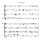 Hushabye Mountain Flute Quartet scores gallery preview page 3