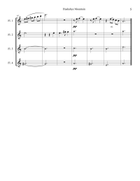 Hushabye Mountain Flute Quartet scores gallery preview page 5
