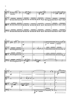 Somewhere Only We Know String Quartet scores gallery preview page 4