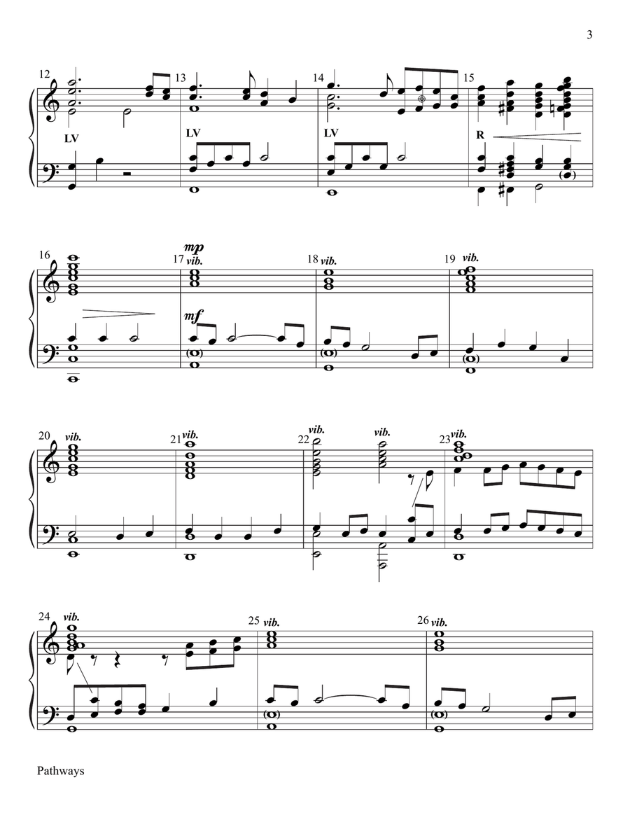 Pathways 5-Octaves - Digital Sheet Music page 3