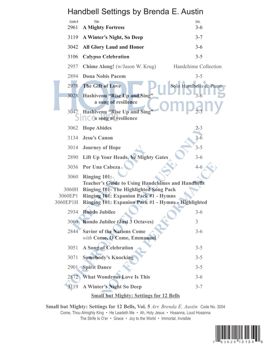 Jesu's Canon 5-Octaves - Sheet Music page 9