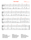 Silent Nigh, Guitar