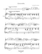 Canzonetta for Flute & Piano Flute scores gallery preview page 4