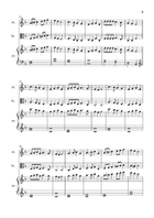 Deck the Hall - Flute, Viola & Piano (With Parts) Small Ensemble scores gallery preview page 3