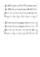 Deck the Hall - Clarinet, Violin & Piano (With Parts) Small Ensemble scores gallery preview page 5