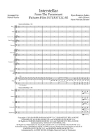 Interstellar Full Orchestra scores gallery preview page 5
