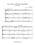 Love Divine, All Loves Excelling [BEECHER] String Quartet scores gallery preview page 4