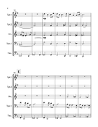 Christmas Time Is Here Brass Quintet scores gallery preview page 4