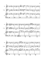 Deck the Hall - Flute, T. Sax. & Piano (With Parts) Small Ensemble scores gallery preview page 3