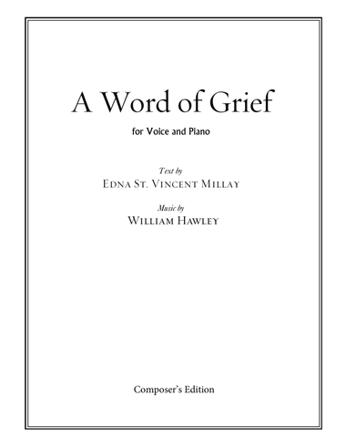A Word of Grief