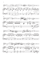 Adagio from Clarinet Concerto for Flute and Piano Clarinet scores gallery preview page 4