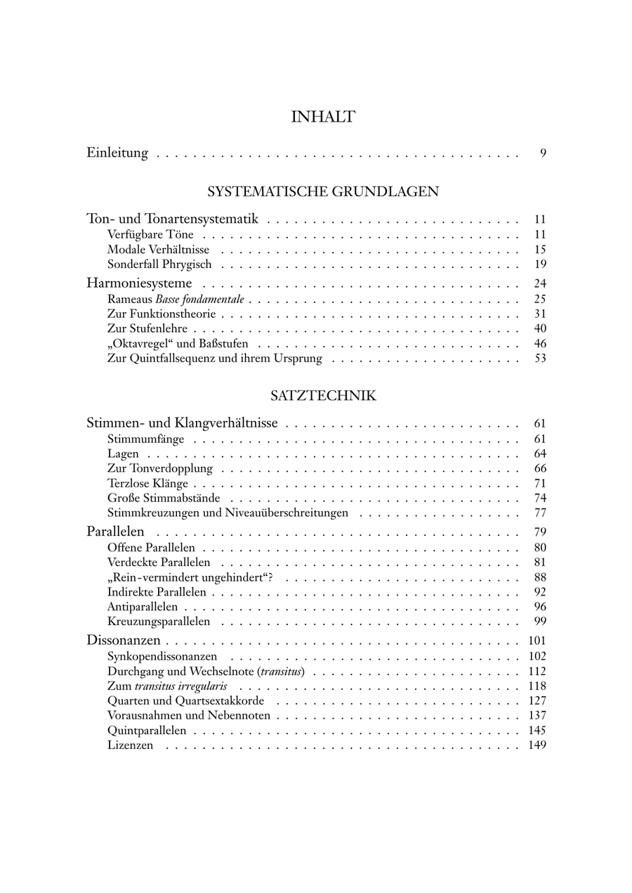 Der Choralsatz bei J. S. Bach und seinen Zeitgenossen -Eine historische Satzlehre.- Collection / Songbook - Sheet Music page 2