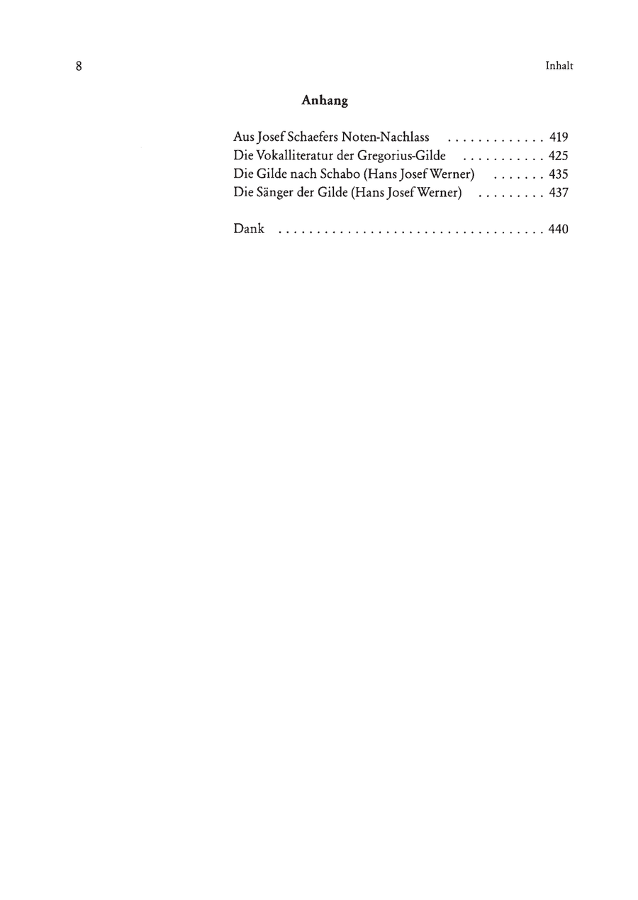 Die Gregorius-Gilde an St. Martin Euskirchen (herausgegeben und kommentiert von Werner Kremp) Collection / Songbook - Sheet Music page 5