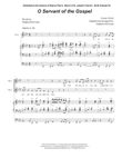 O Servant of the Gospel (2-part choir)