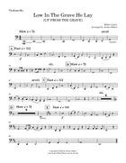 Low In The Grave He Lay [UP FROM THE GRAVE] String Quartet scores gallery preview page 3
