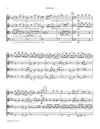 Meditation String Quartet scores gallery preview page 4