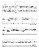 Theme from 2nd Movement of Beethoven Piano Concerto No. 5 