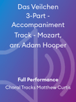 Das Veilchen 3-Part - Accompaniment Track - Mozart, arr. Adam Hooper