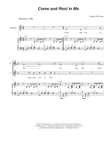 Come and Rest in Me (2-part choir - (Soprano and Tenor)