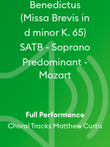 Benedictus (Missa Brevis in d minor K. 65) SATB - Soprano Predominant - Mozart